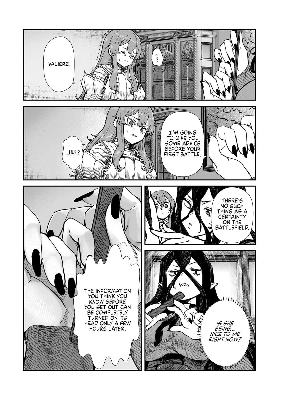Virgin Knight who is the Frontier Lord in the Gender Switched World chapter 4 page 12