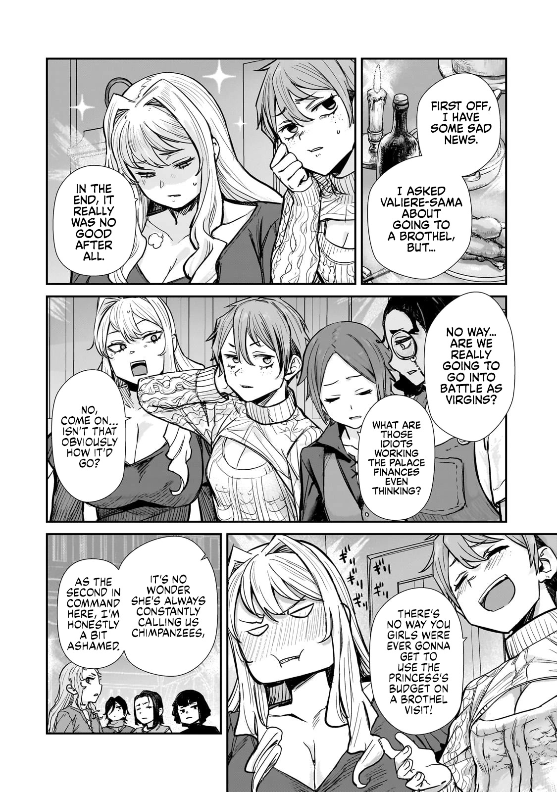 Virgin Knight who is the Frontier Lord in the Gender Switched World chapter 4 page 2