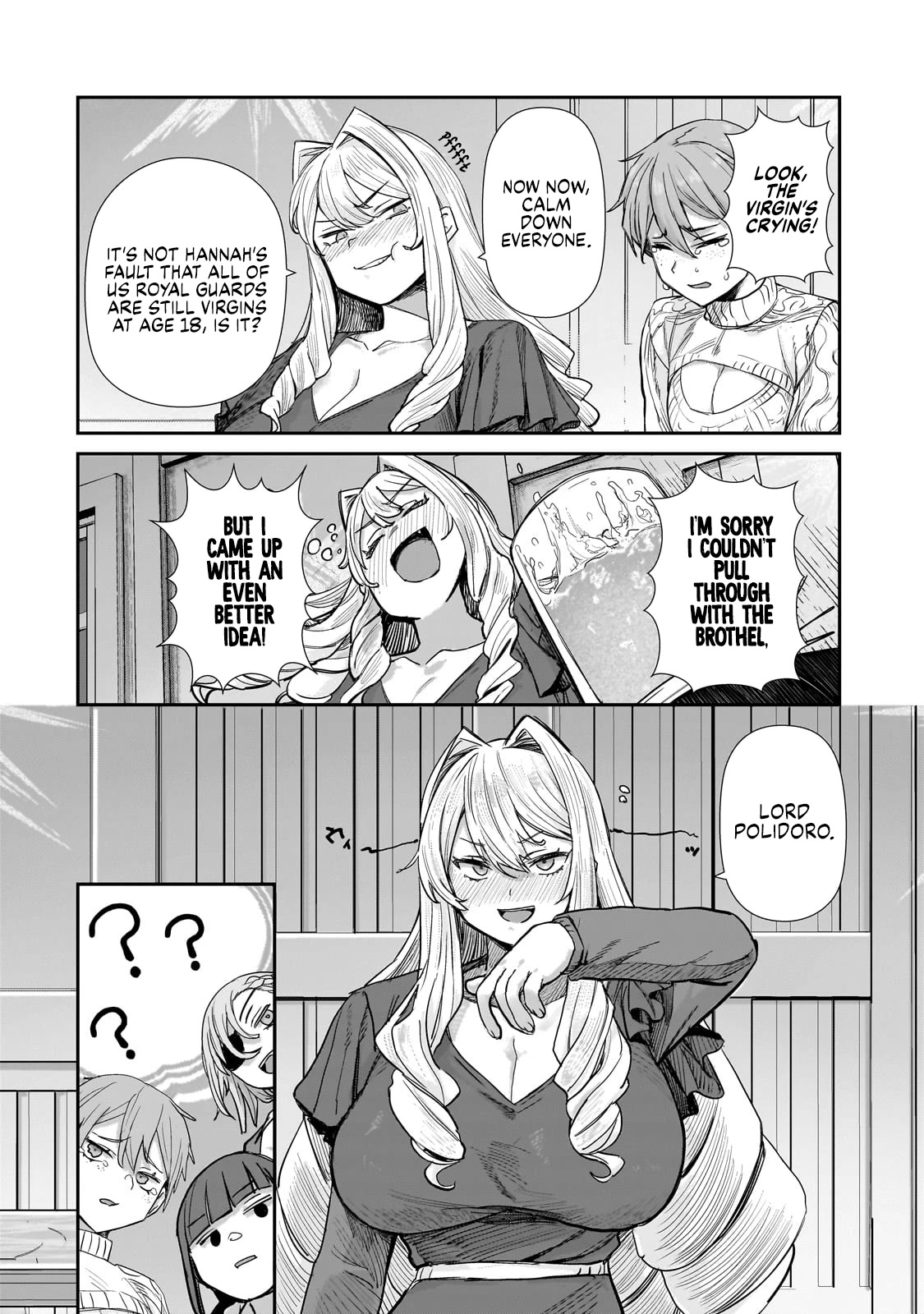Virgin Knight who is the Frontier Lord in the Gender Switched World chapter 4 page 4