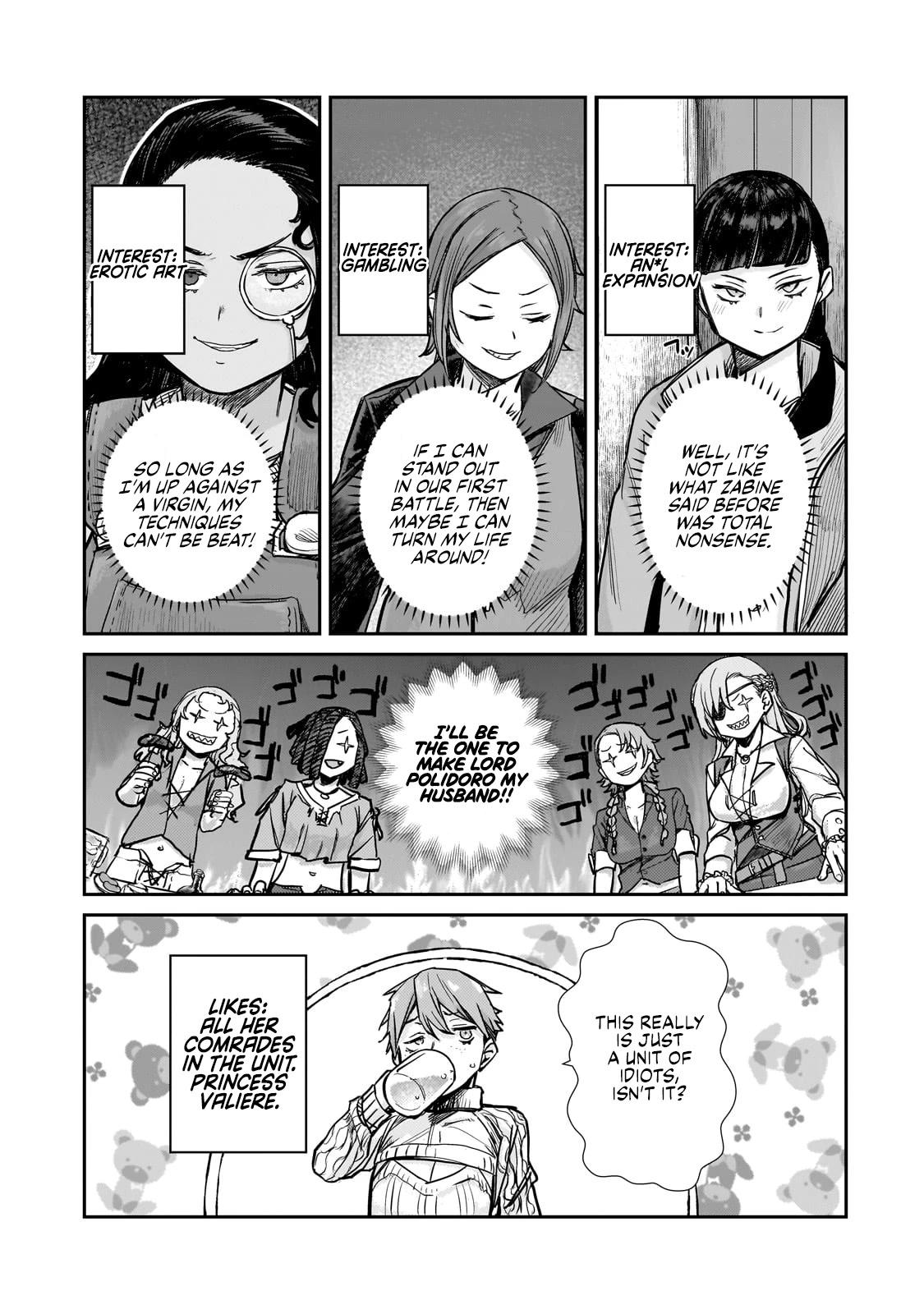 Virgin Knight who is the Frontier Lord in the Gender Switched World chapter 4 page 9