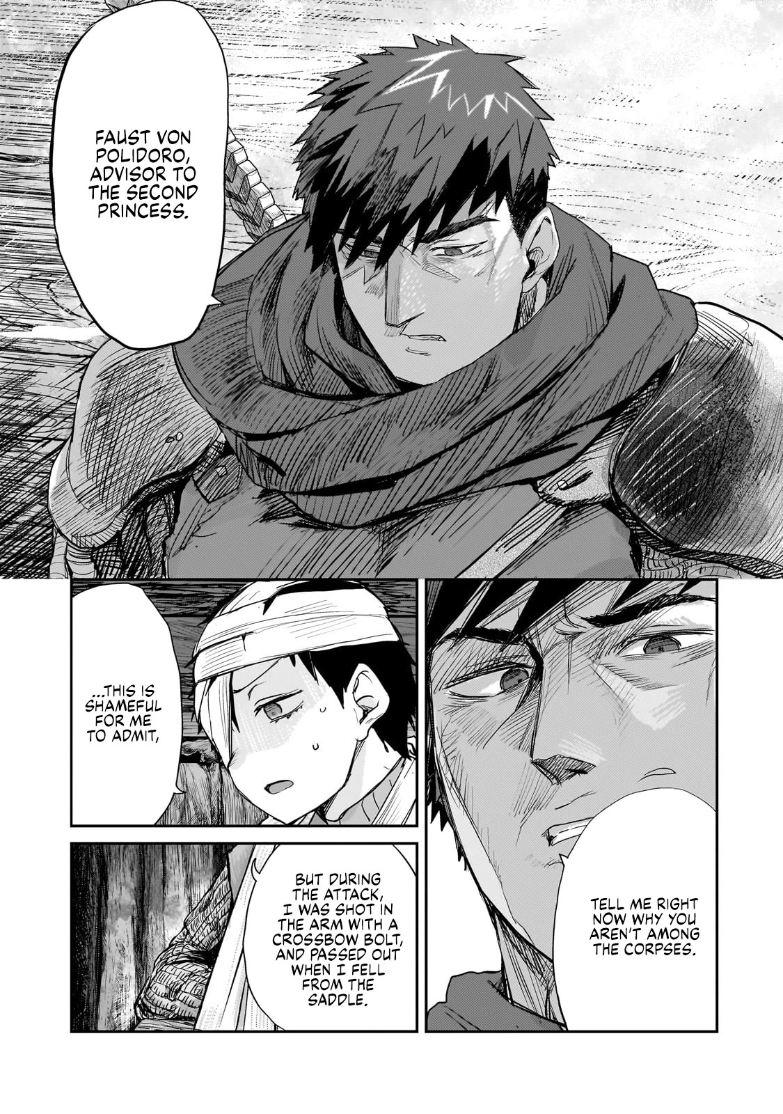 Virgin Knight who is the Frontier Lord in the Gender Switched World chapter 5 page 11