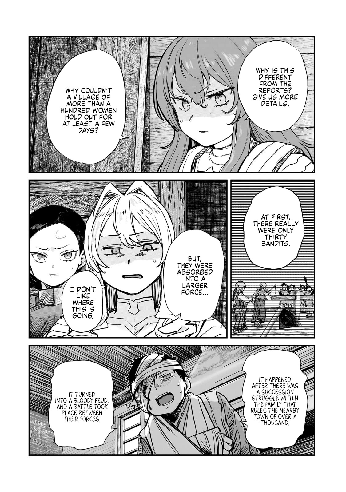 Virgin Knight who is the Frontier Lord in the Gender Switched World chapter 5 page 12