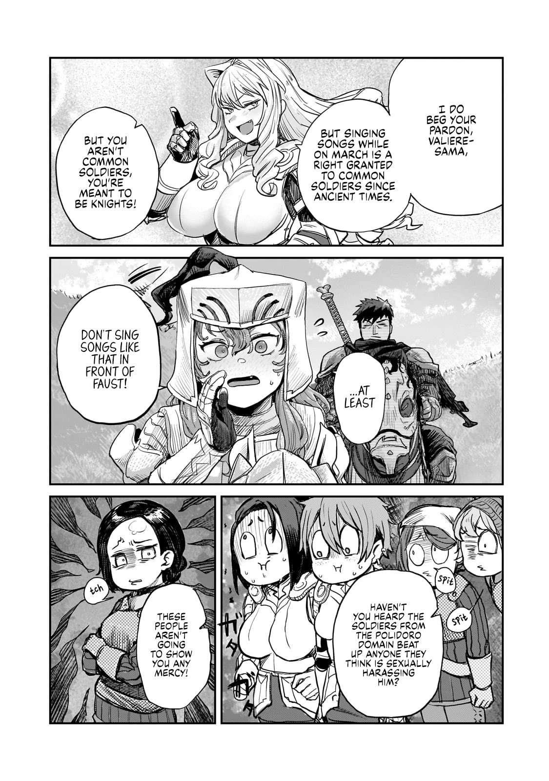 Virgin Knight who is the Frontier Lord in the Gender Switched World chapter 5 page 3