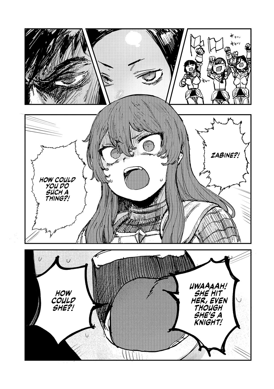 Virgin Knight who is the Frontier Lord in the Gender Switched World chapter 6 page 12