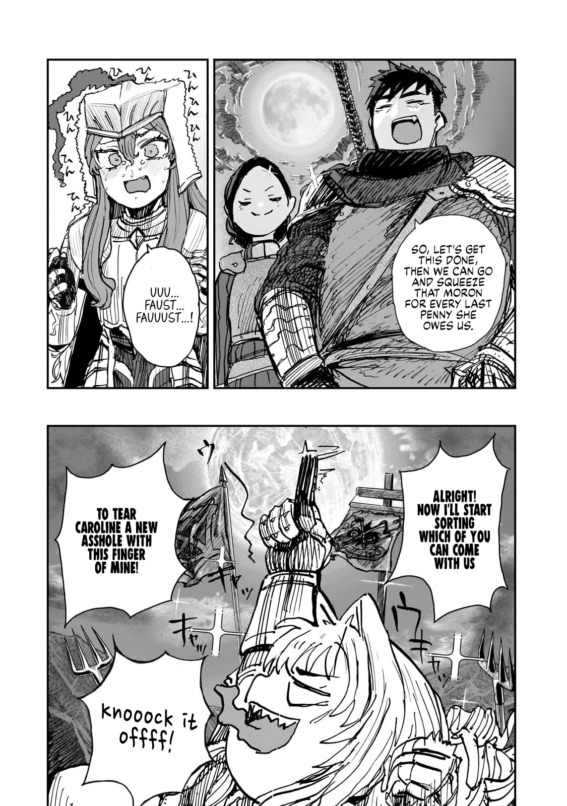 Virgin Knight who is the Frontier Lord in the Gender Switched World chapter 6 page 38