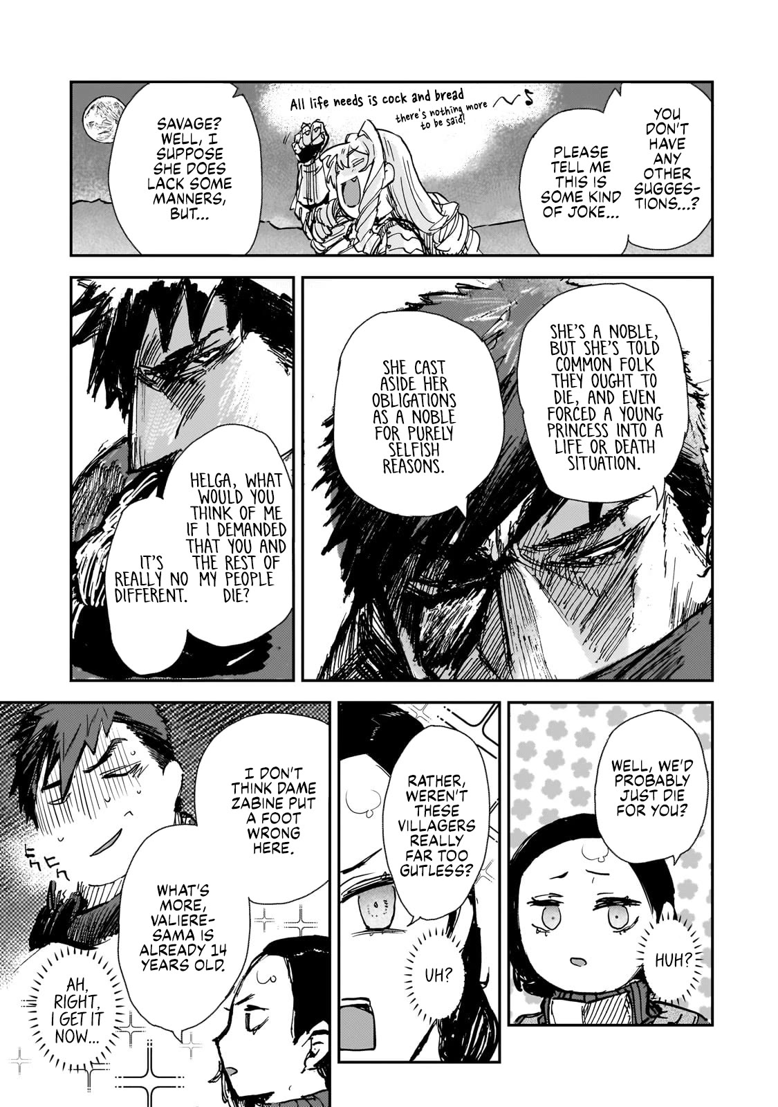 Virgin Knight who is the Frontier Lord in the Gender Switched World chapter 6 page 41