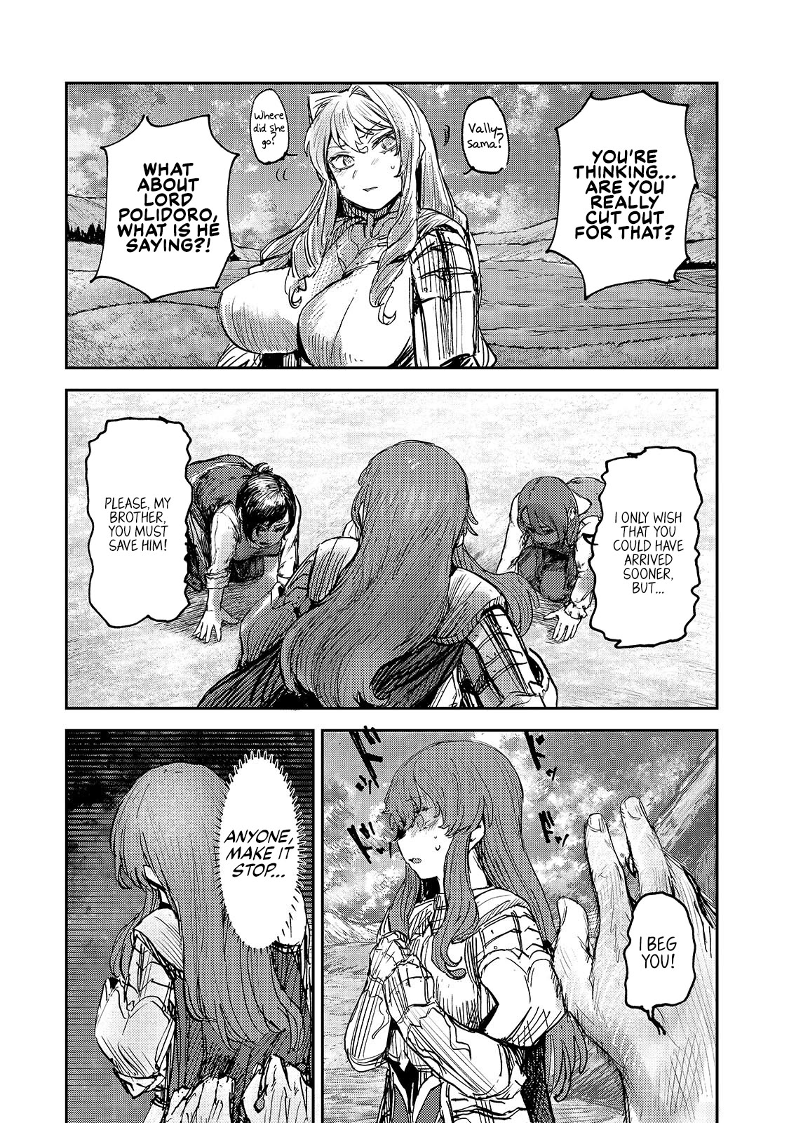 Virgin Knight who is the Frontier Lord in the Gender Switched World chapter 6 page 9