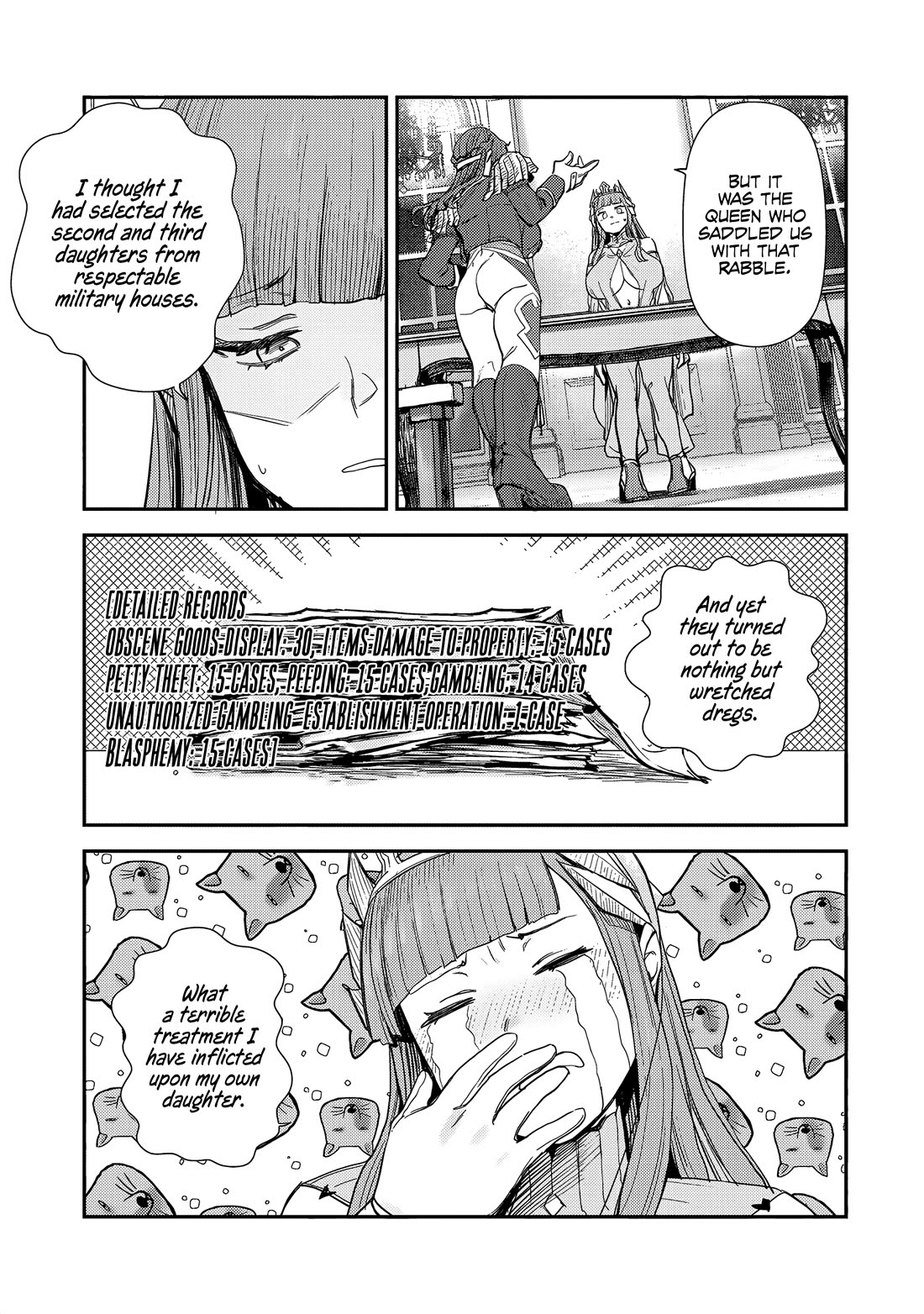 Virgin Knight who is the Frontier Lord in the Gender Switched World chapter 7 page 10