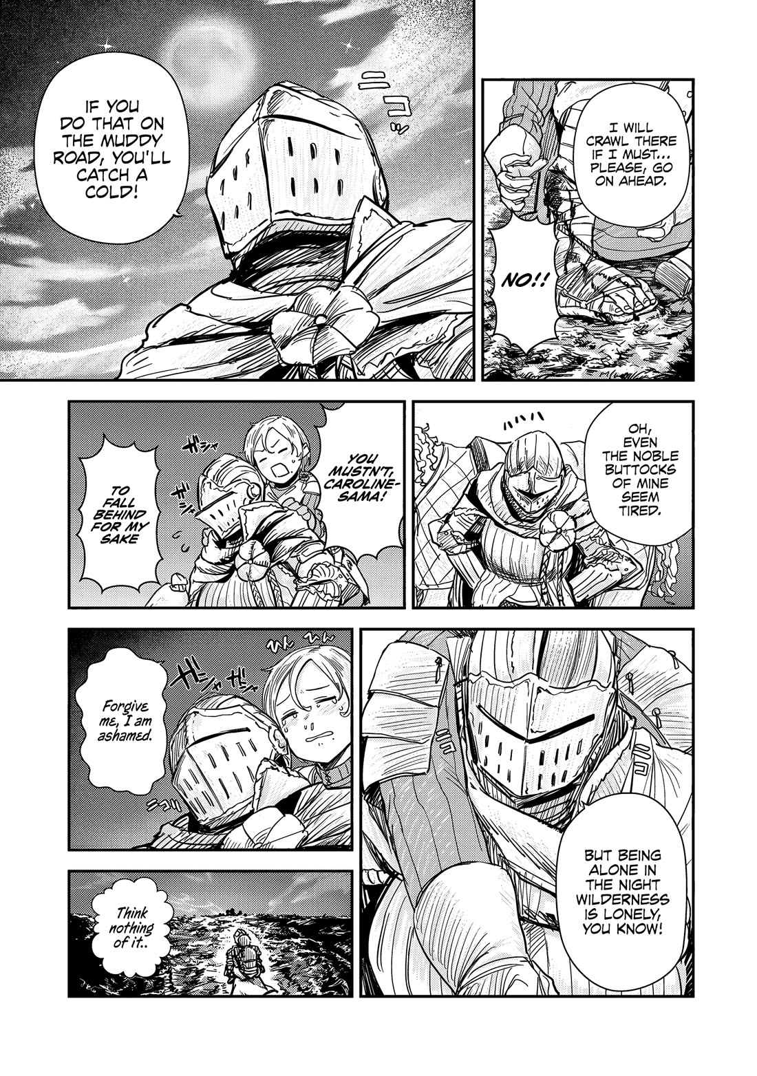 Virgin Knight who is the Frontier Lord in the Gender Switched World chapter 7 page 18