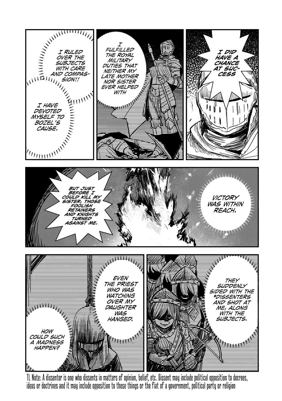 Virgin Knight who is the Frontier Lord in the Gender Switched World chapter 7 page 22