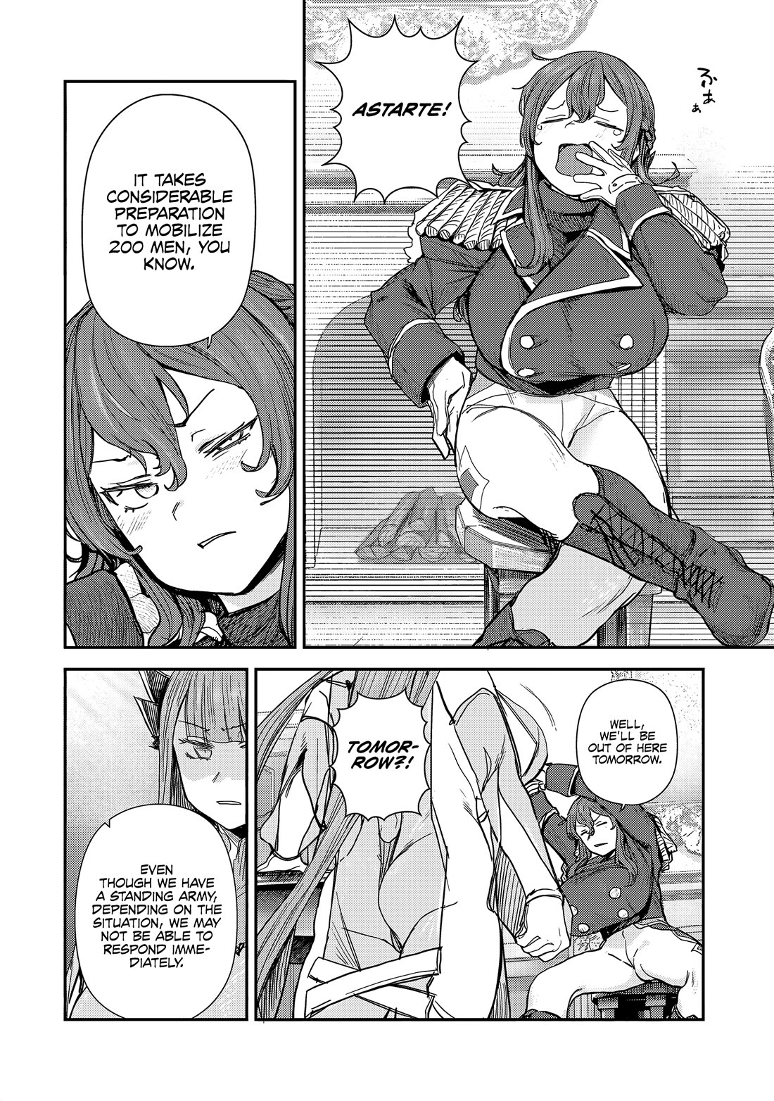 Virgin Knight who is the Frontier Lord in the Gender Switched World chapter 7 page 3