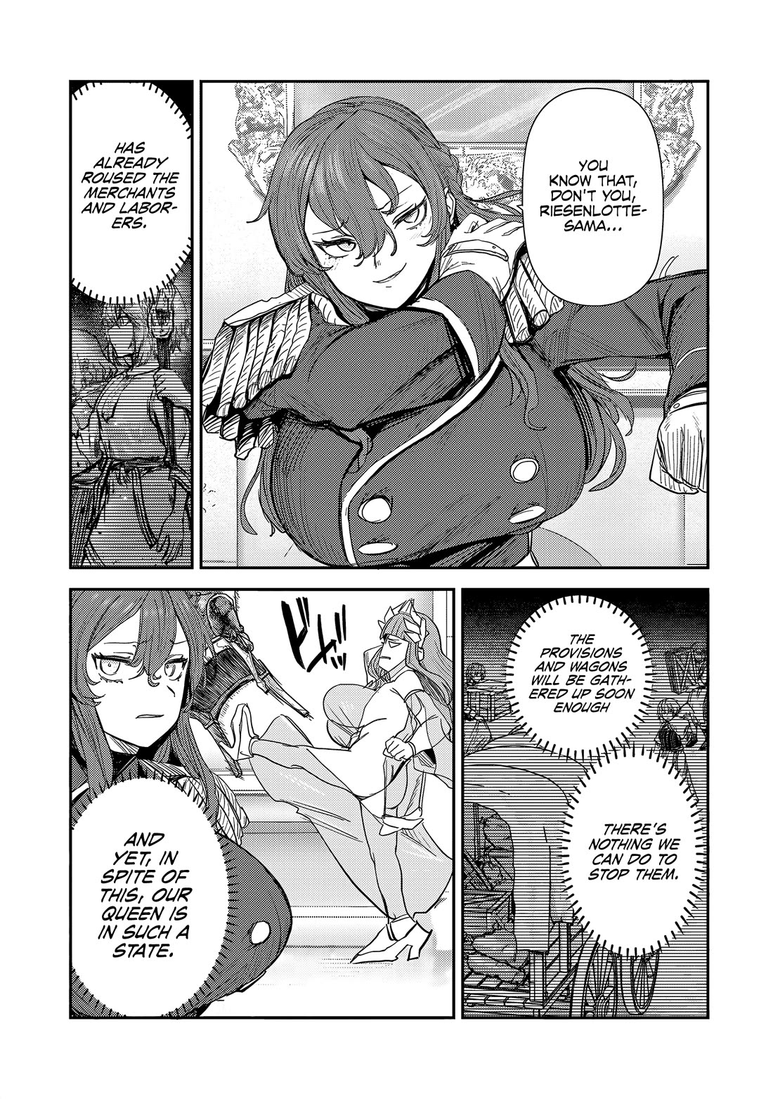 Virgin Knight who is the Frontier Lord in the Gender Switched World chapter 7 page 4