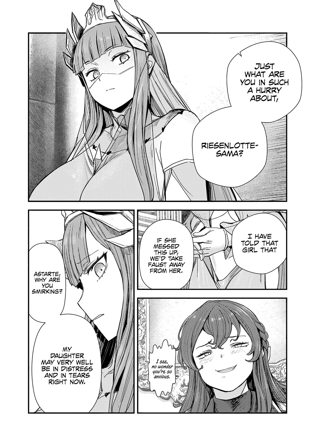 Virgin Knight who is the Frontier Lord in the Gender Switched World chapter 7 page 8
