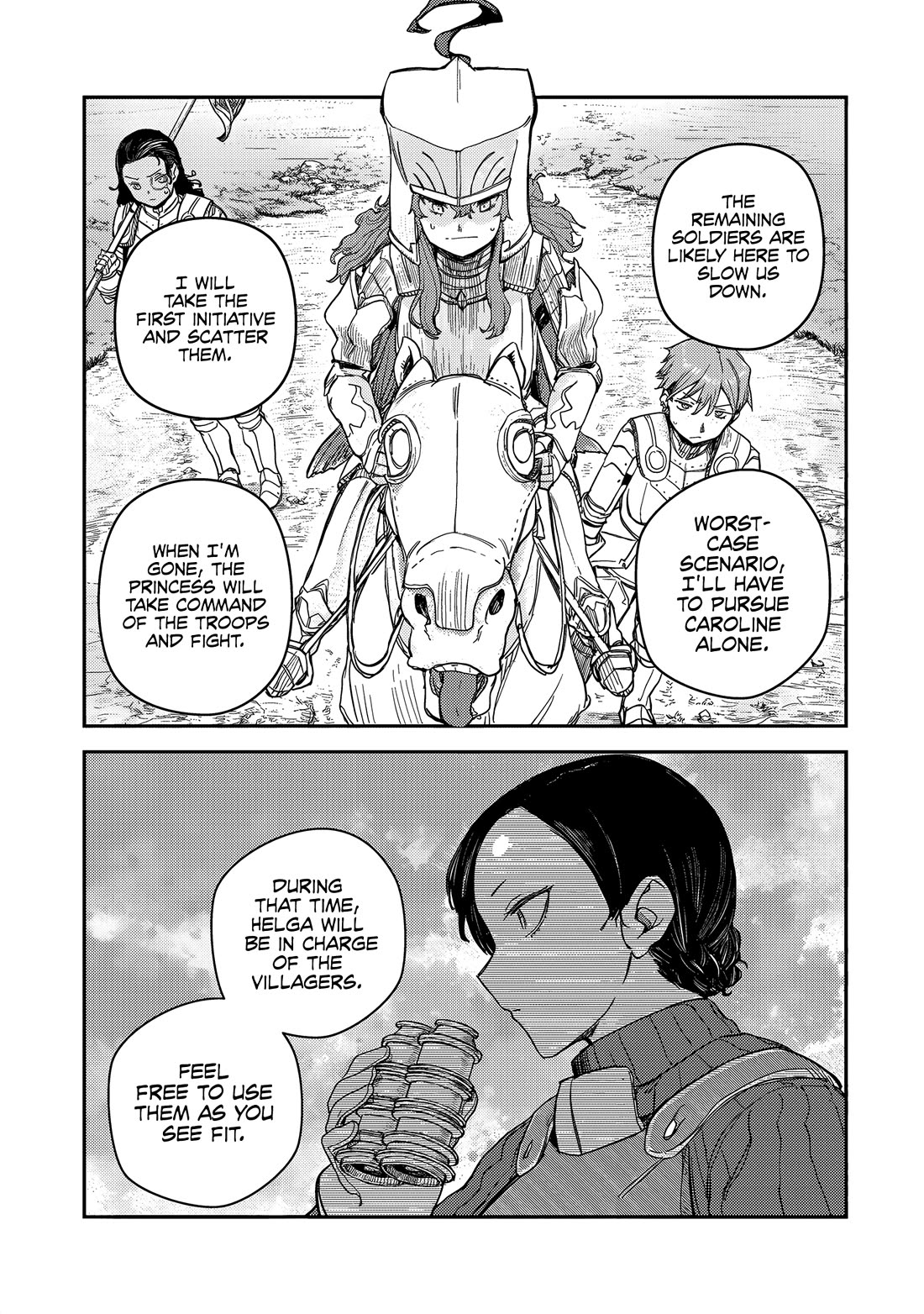 Virgin Knight who is the Frontier Lord in the Gender Switched World chapter 8 page 15