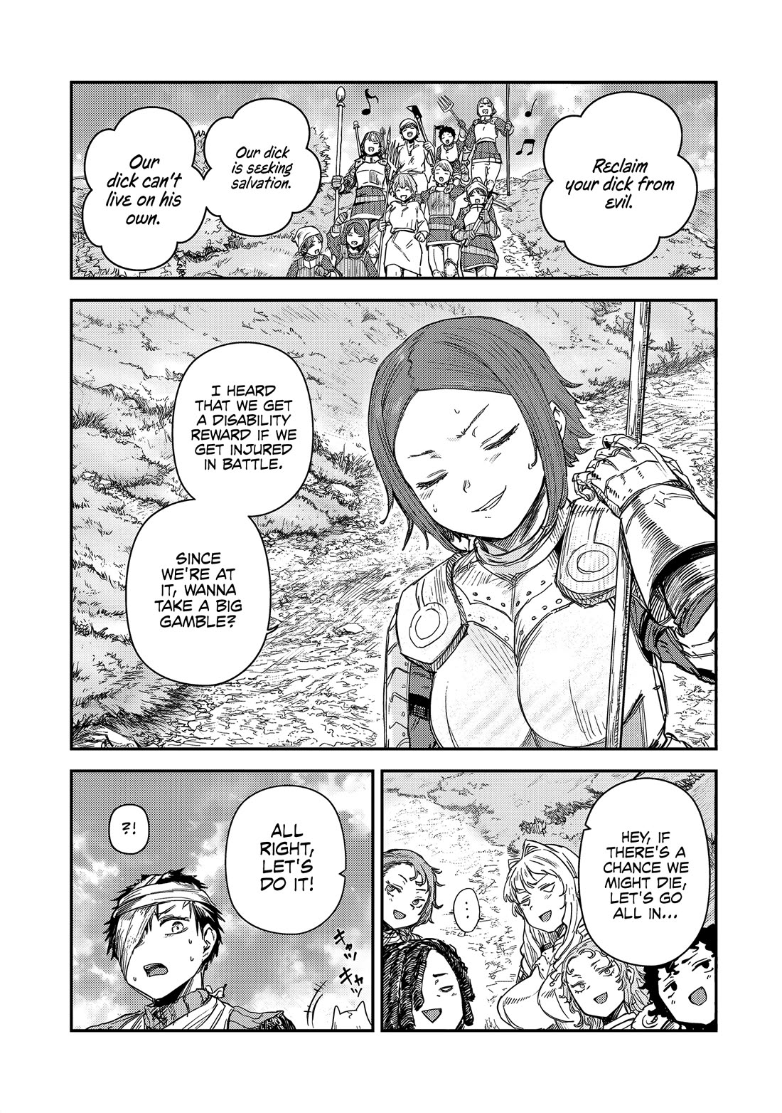Virgin Knight who is the Frontier Lord in the Gender Switched World chapter 8 page 2
