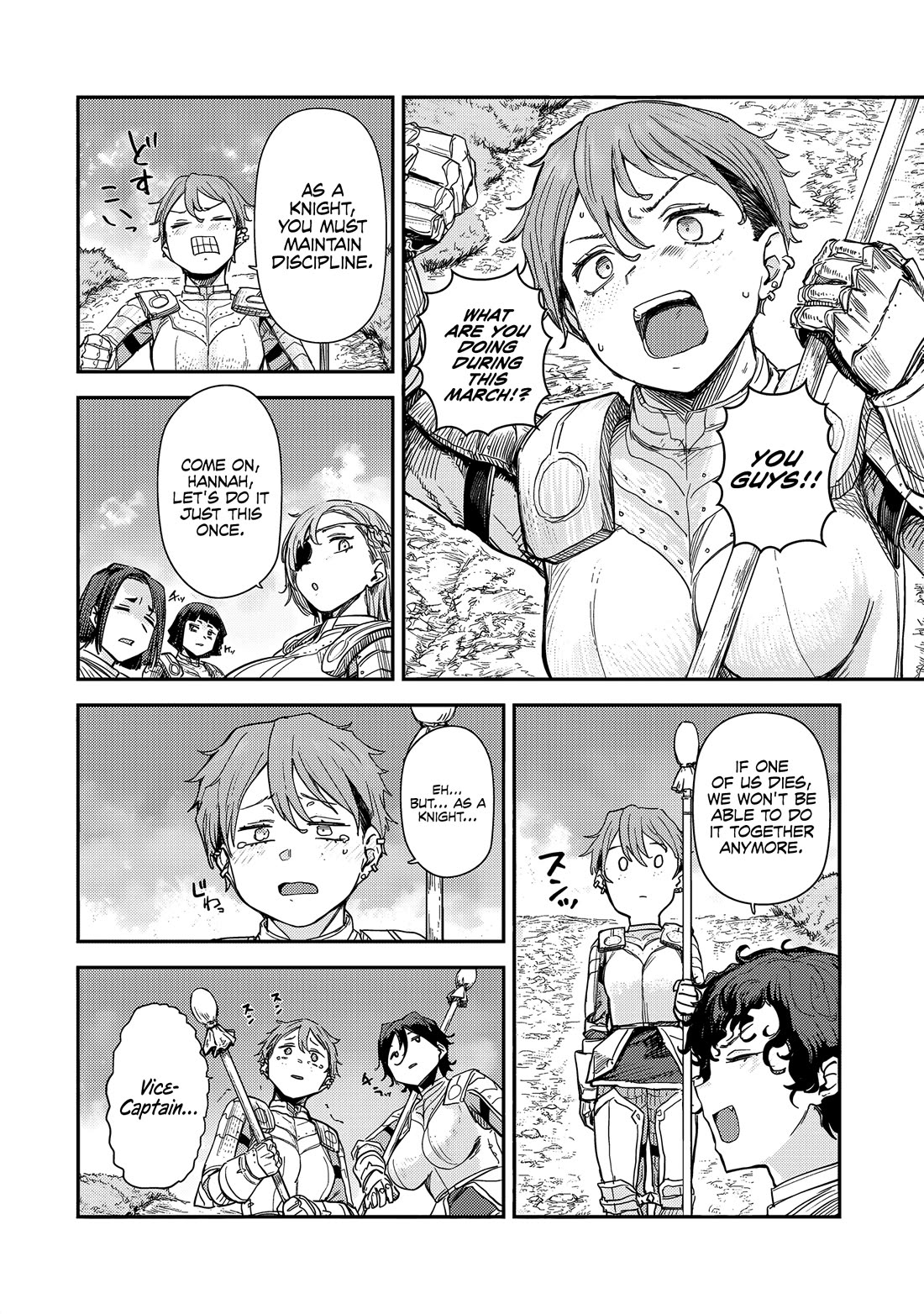 Virgin Knight who is the Frontier Lord in the Gender Switched World chapter 8 page 3