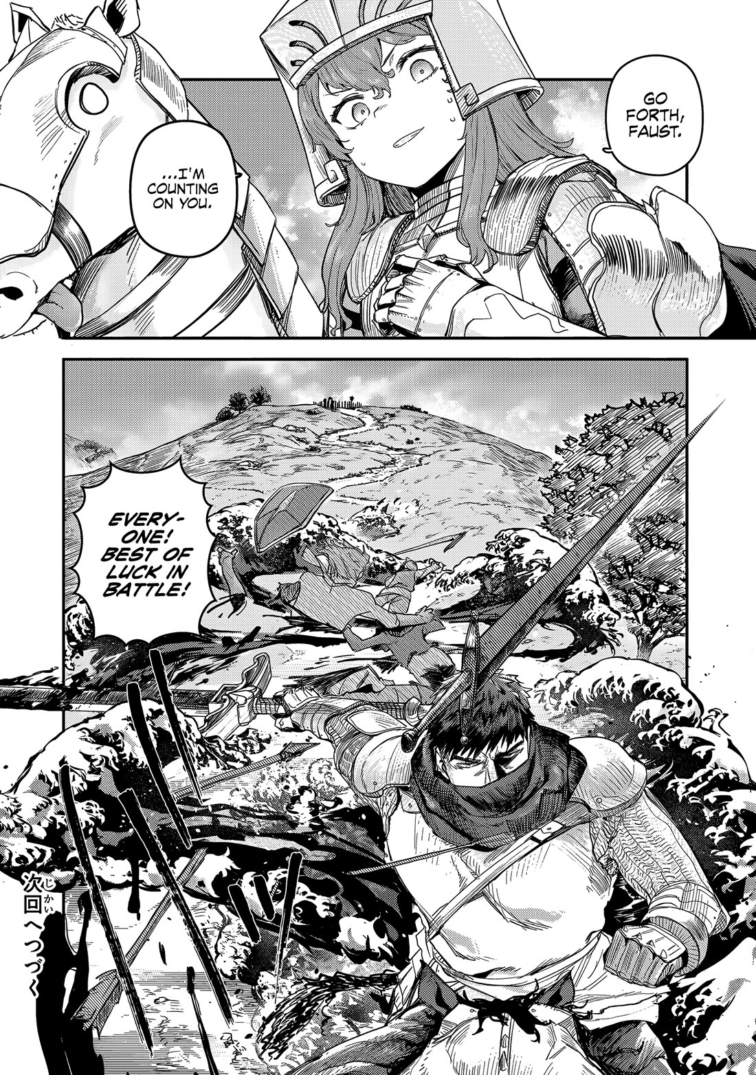 Virgin Knight who is the Frontier Lord in the Gender Switched World chapter 8 page 30