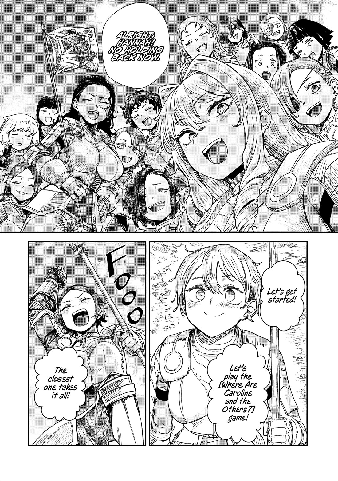 Virgin Knight who is the Frontier Lord in the Gender Switched World chapter 8 page 5