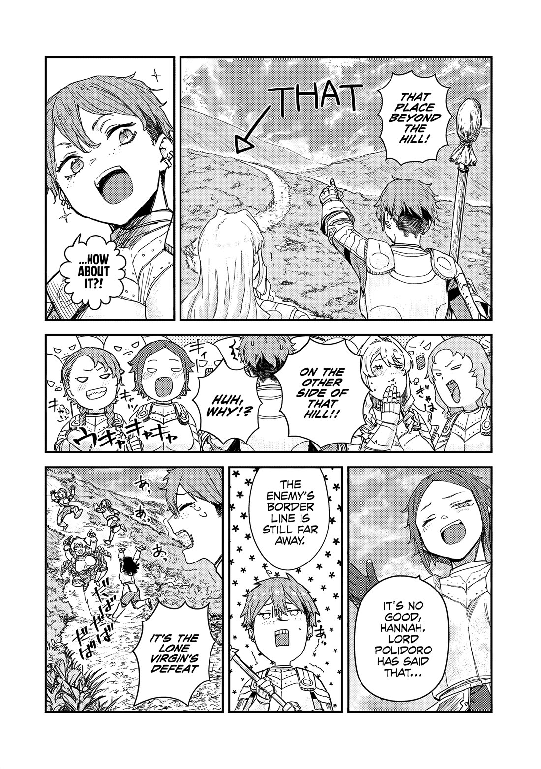 Virgin Knight who is the Frontier Lord in the Gender Switched World chapter 8 page 7