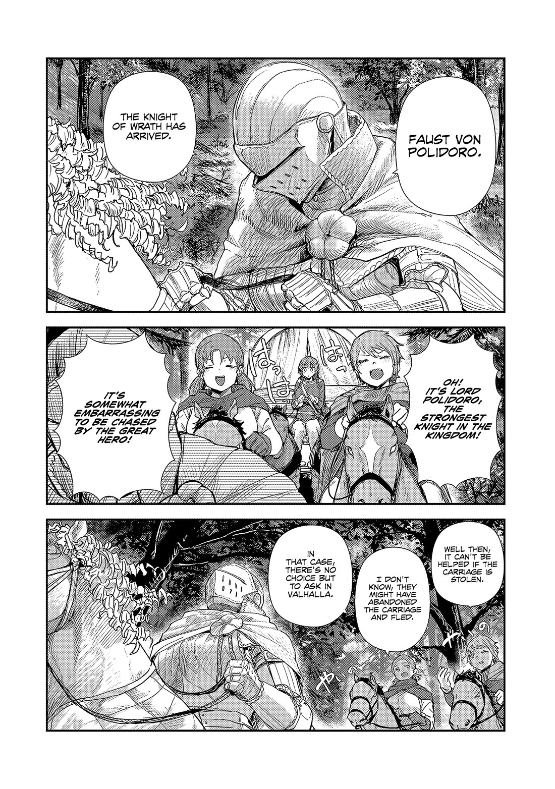 Virgin Knight who is the Frontier Lord in the Gender Switched World chapter 9.1 page 6