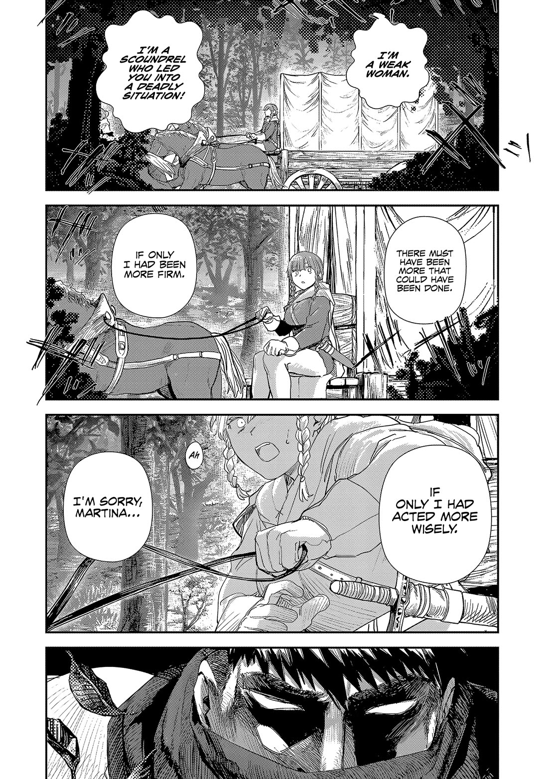 Virgin Knight who is the Frontier Lord in the Gender Switched World chapter 9.1 page 8