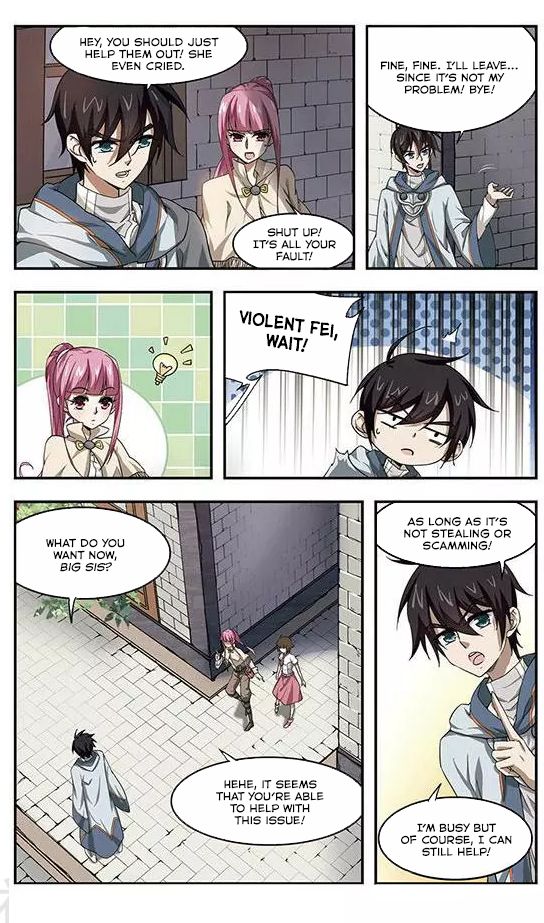 Virtual World: Close Combat Mage chapter 8.5 page 13
