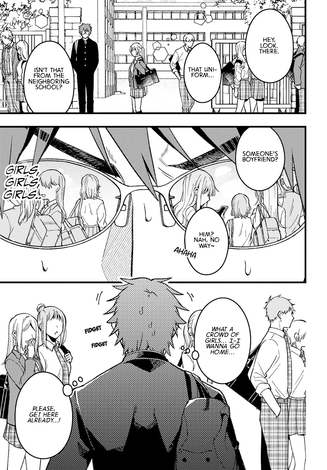 Wakaba-chan Wants to Make It Clear chapter 1 page 2