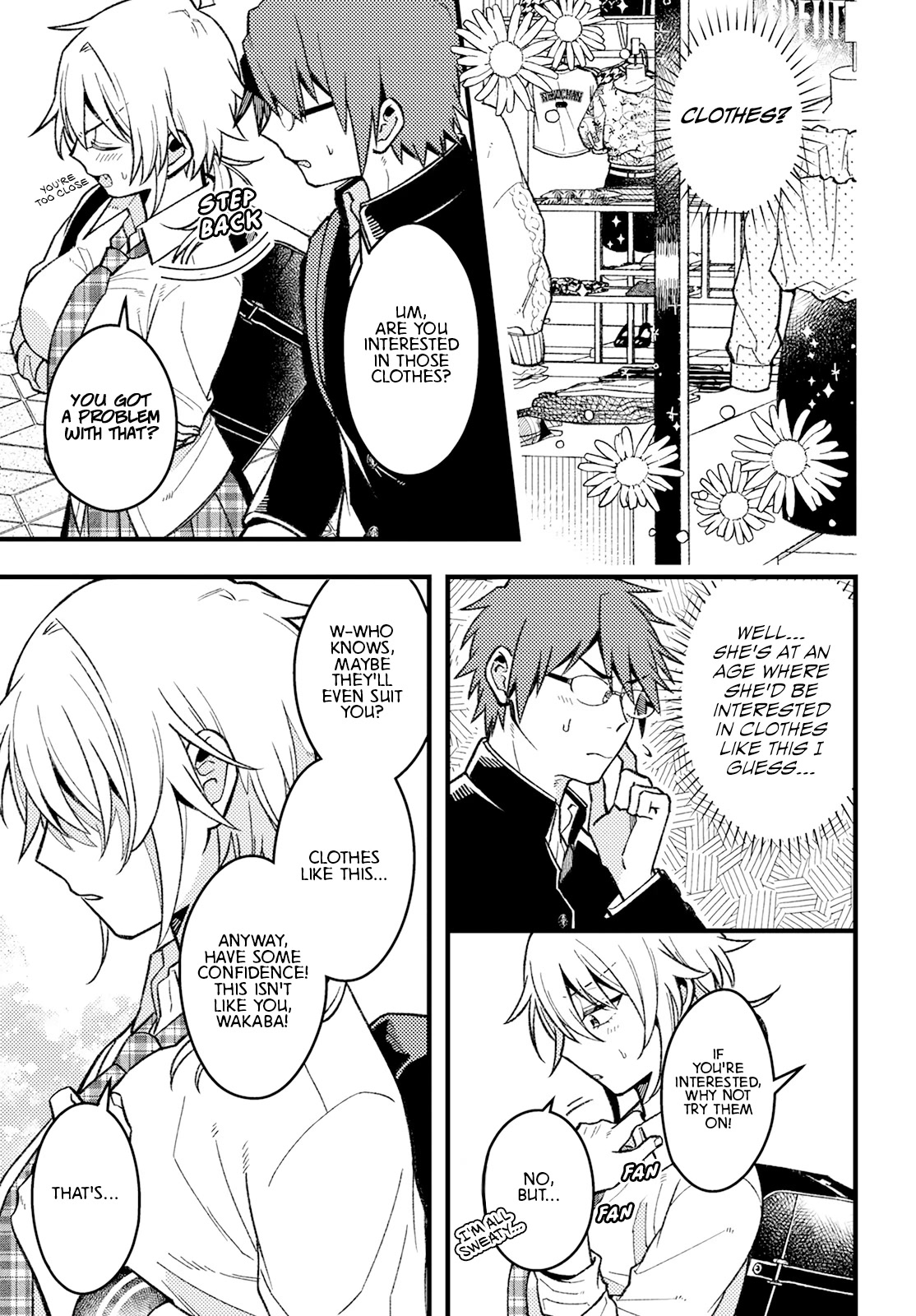 Wakaba-chan Wants to Make It Clear chapter 1 page 6