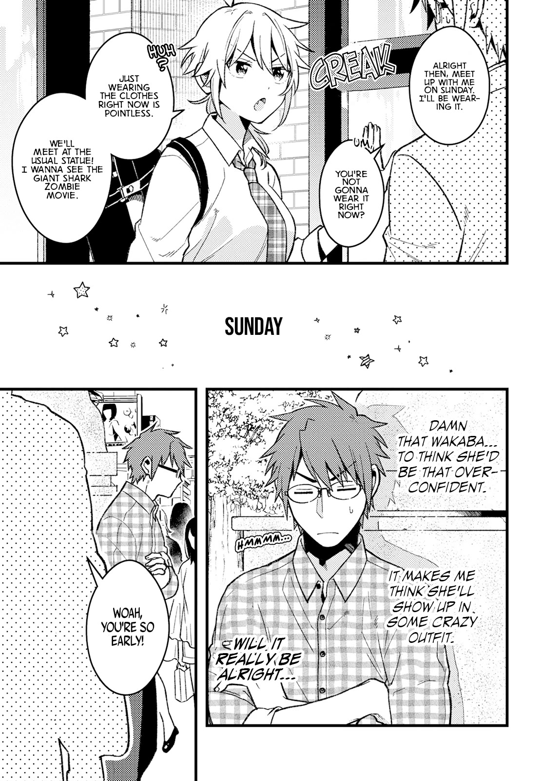 Wakaba-chan Wants to Make It Clear chapter 1 page 8