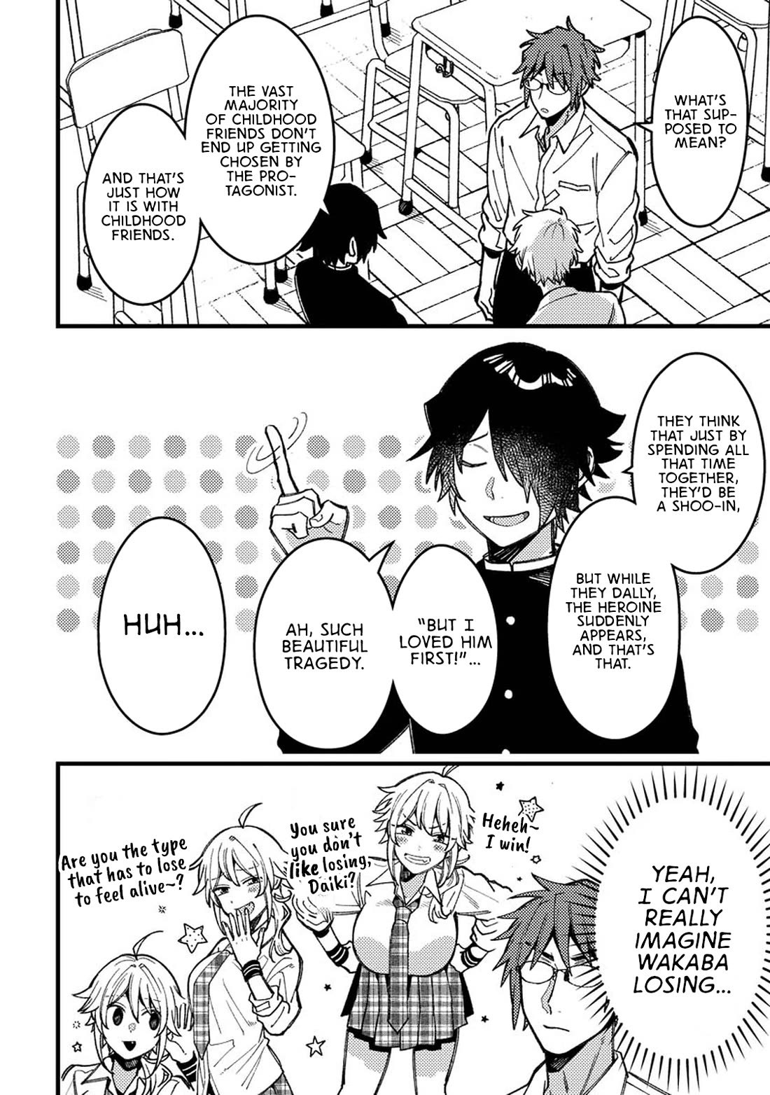 Wakaba-chan Wants to Make It Clear chapter 11.5 page 2