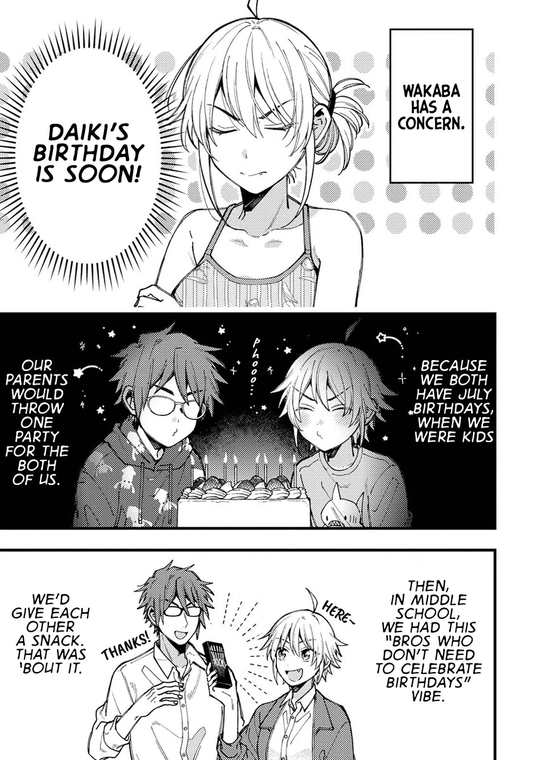 Wakaba-chan Wants to Make It Clear chapter 11 page 1