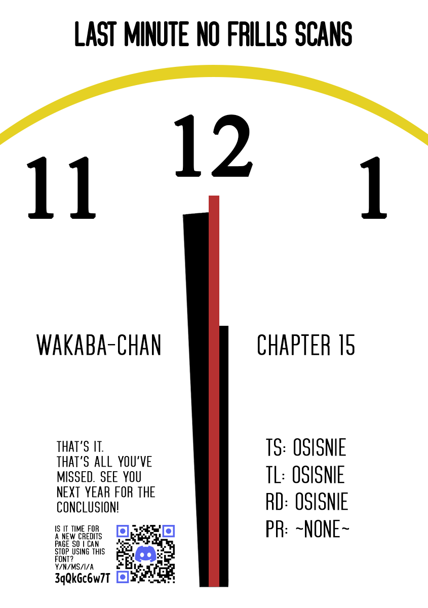 Wakaba-chan Wants to Make It Clear chapter 15 page 11