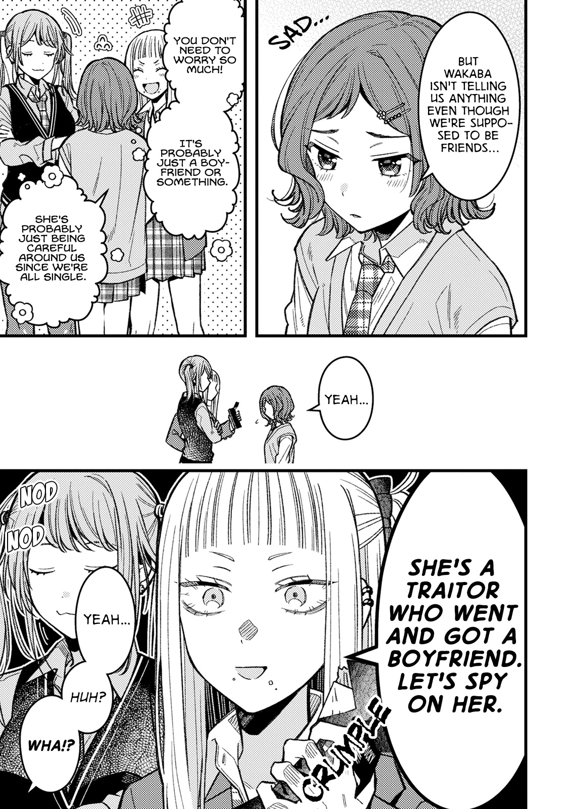 Wakaba-chan Wants to Make It Clear chapter 4 page 5