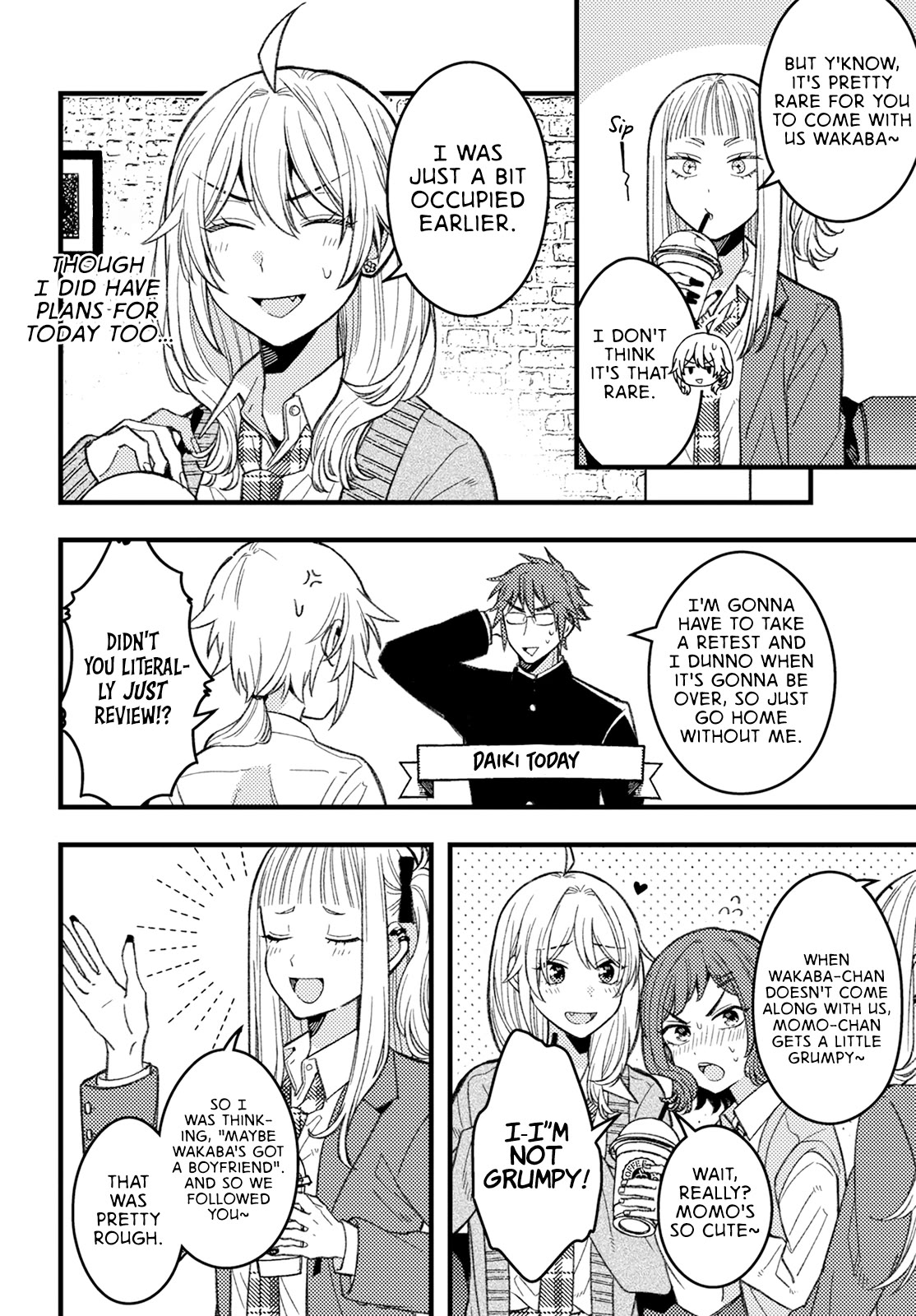 Wakaba-chan Wants to Make It Clear chapter 6 page 4