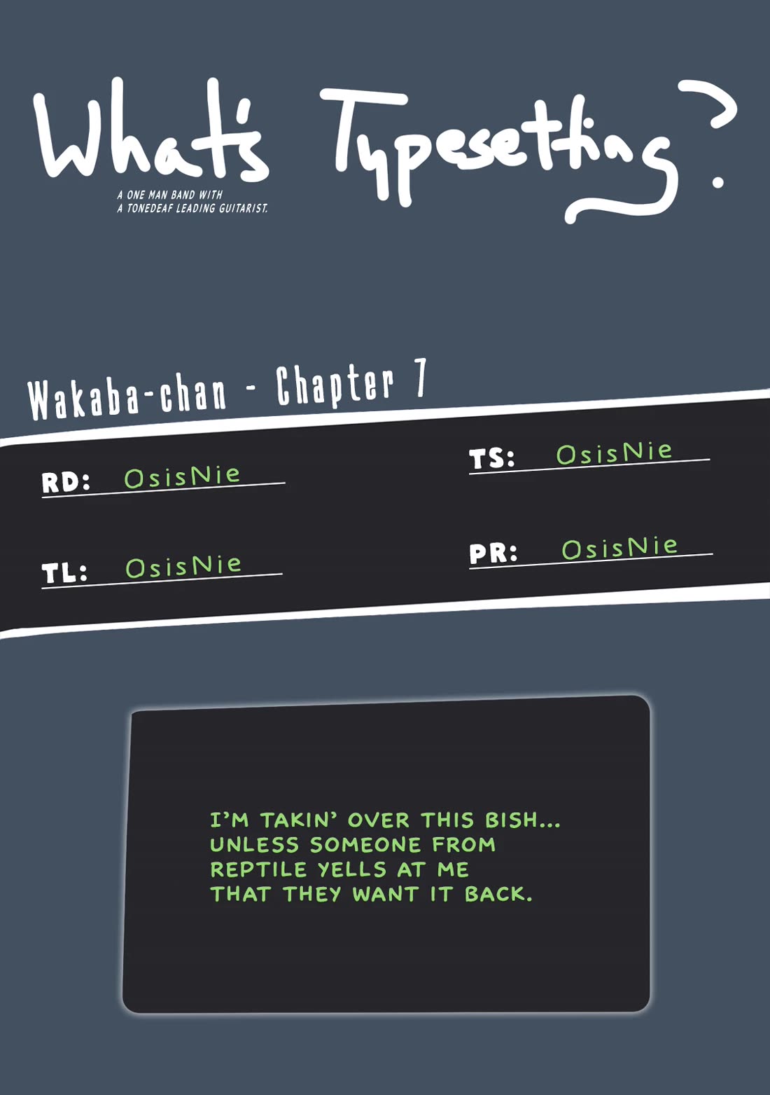 Wakaba-chan Wants to Make It Clear chapter 7 page 14