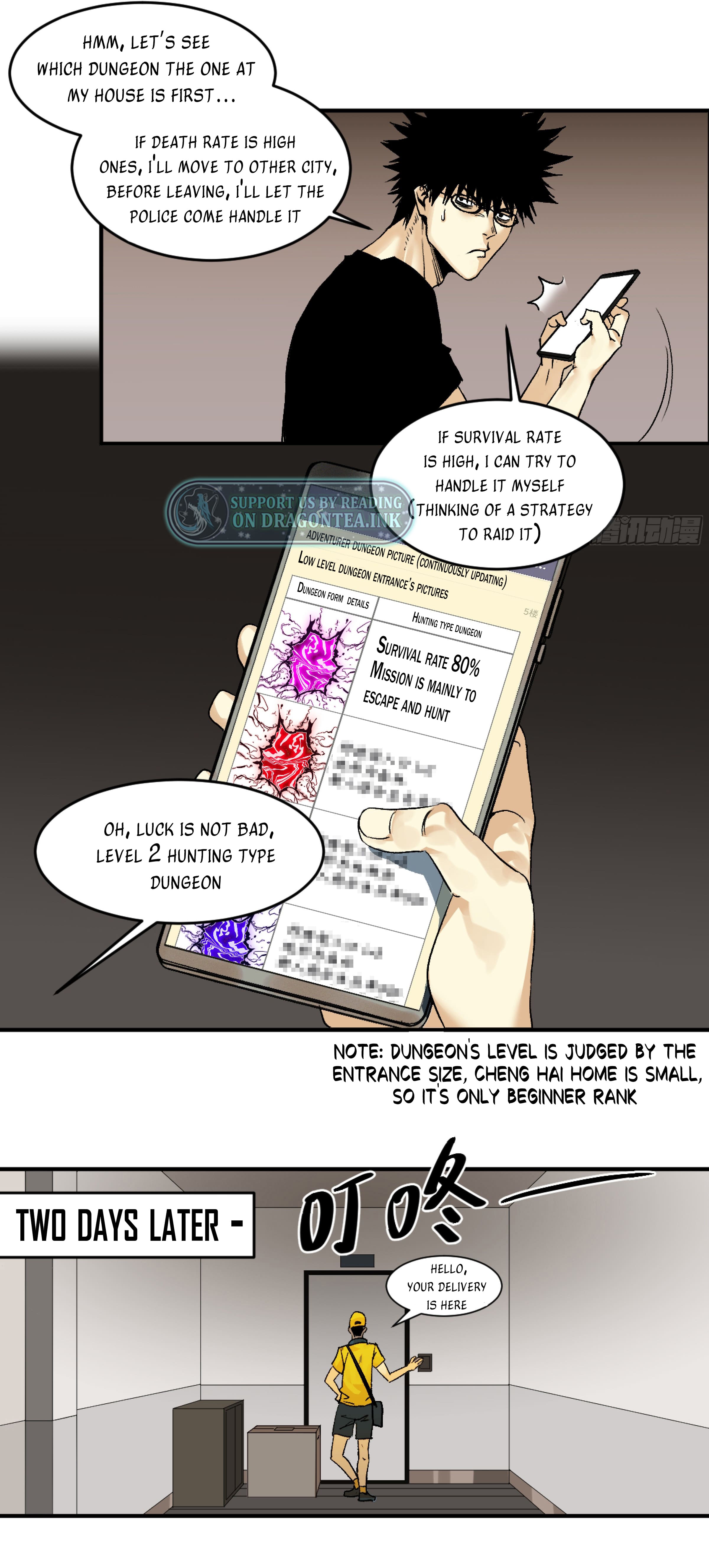 Walking with Death: Start From Murloc Dungeons chapter 1 page 11