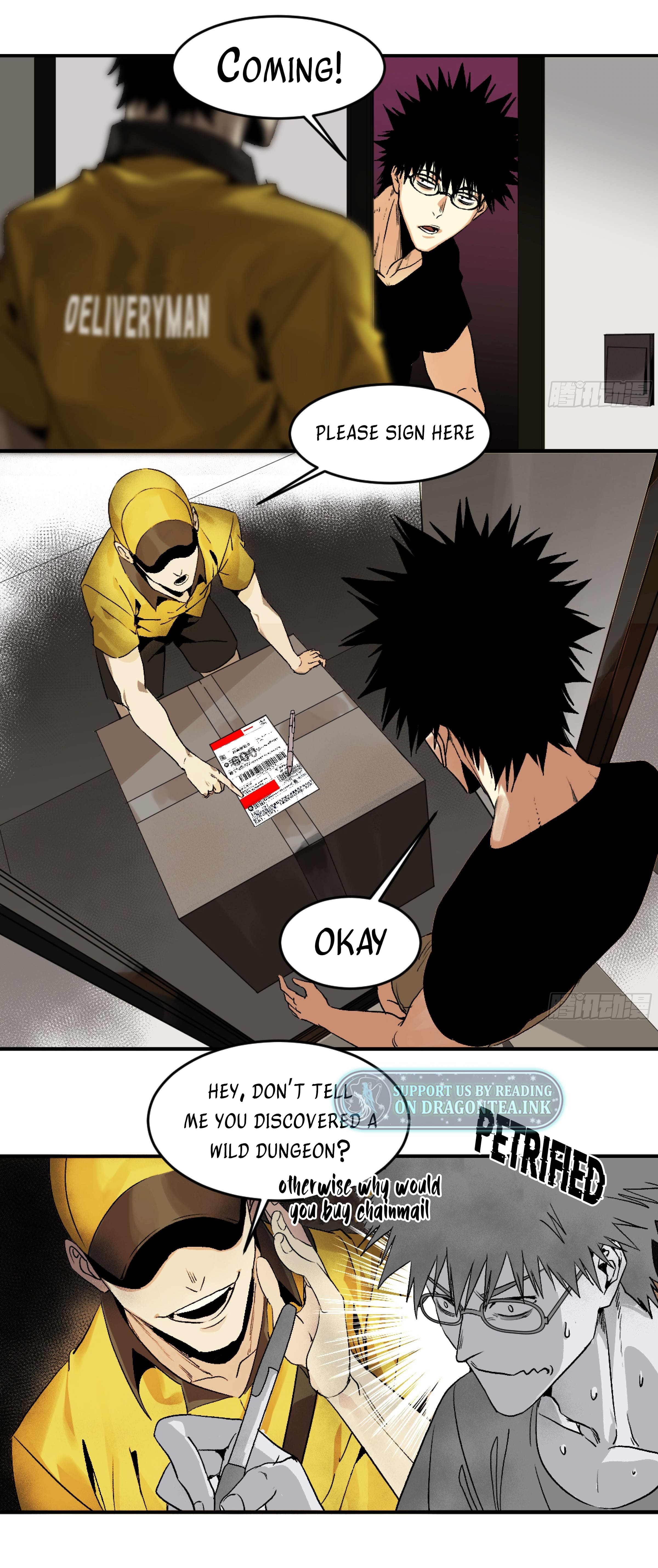 Walking with Death: Start From Murloc Dungeons chapter 1 page 12