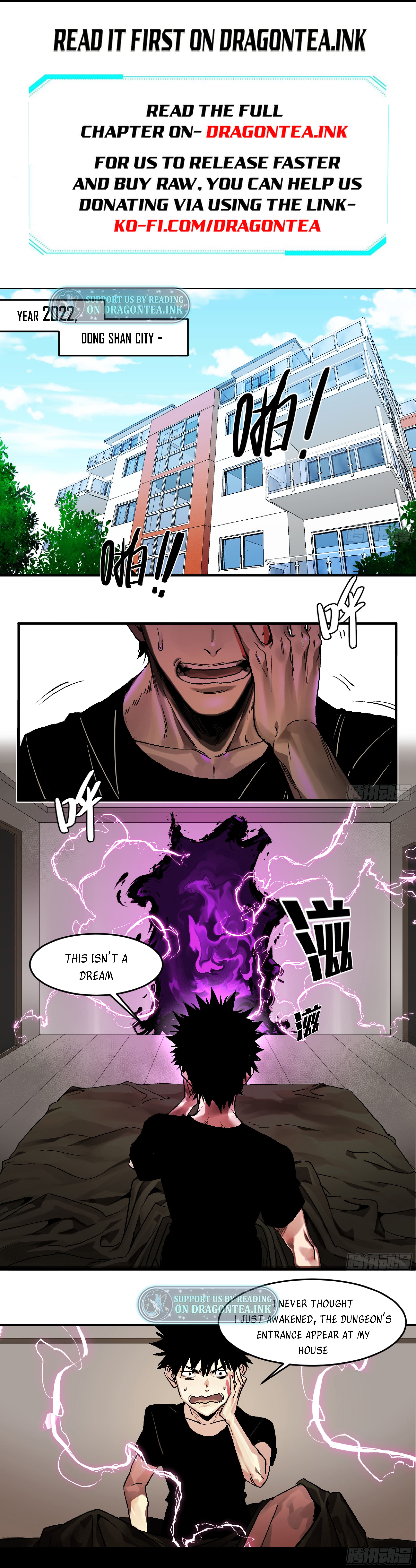 Walking with Death: Start From Murloc Dungeons chapter 1 page 2