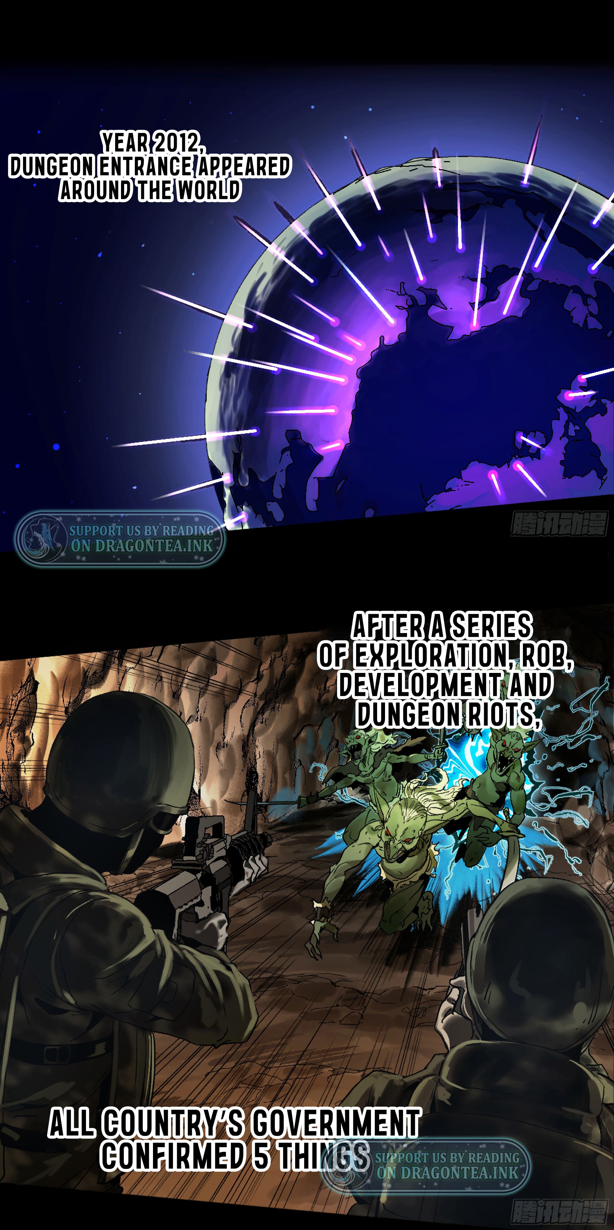 Walking with Death: Start From Murloc Dungeons chapter 1 page 3