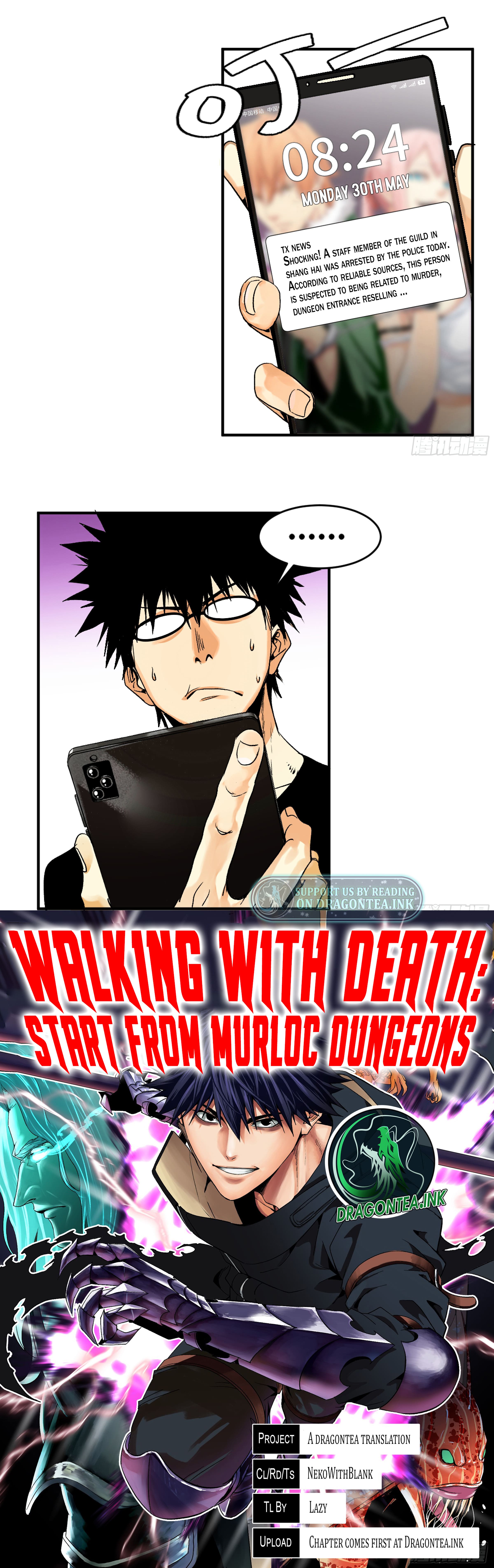 Walking with Death: Start From Murloc Dungeons chapter 1 page 9