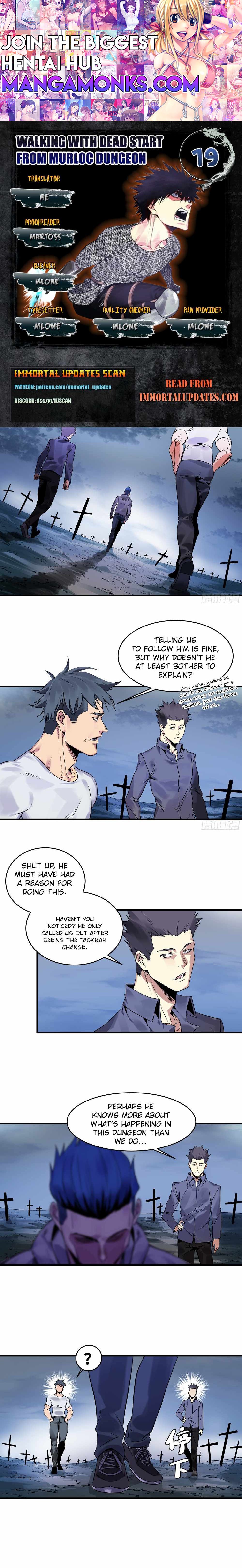 Walking with Death: Start From Murloc Dungeons chapter 19 page 1