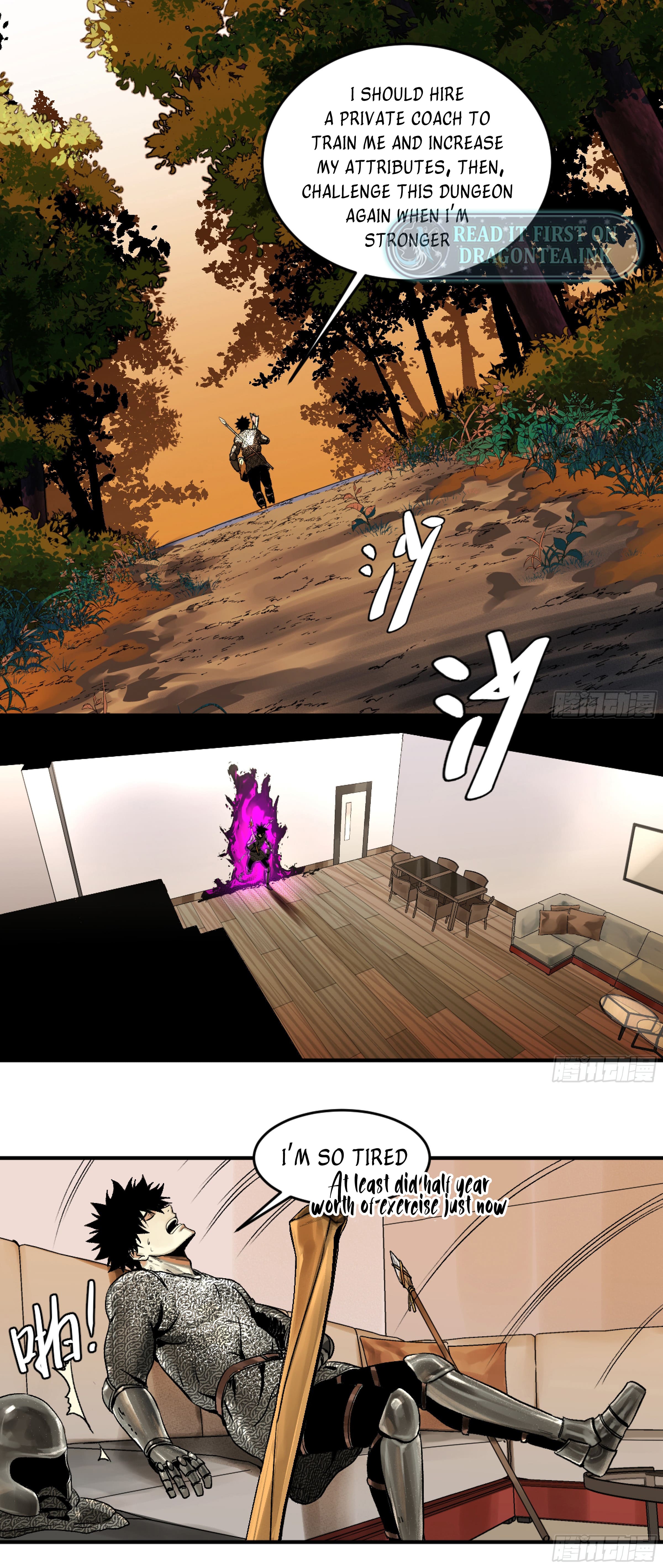 Walking with Death: Start From Murloc Dungeons chapter 2 page 11