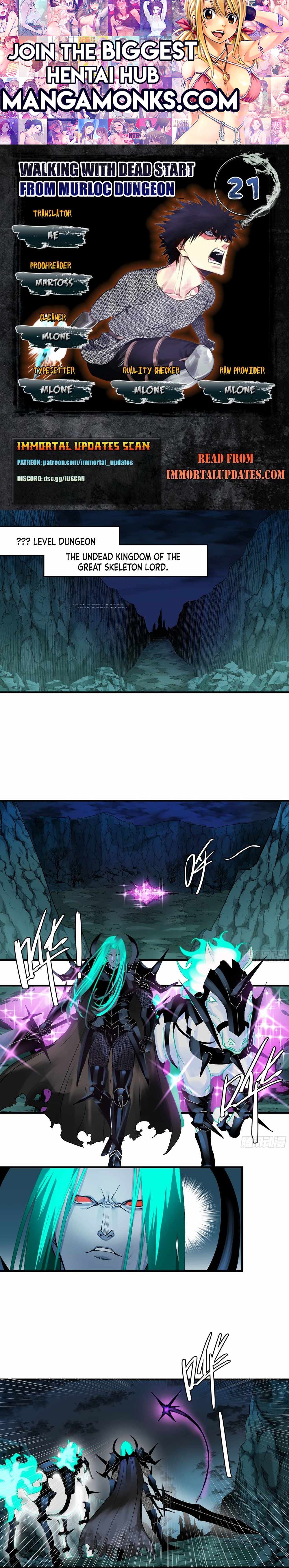 Walking with Death: Start From Murloc Dungeons chapter 21 page 1