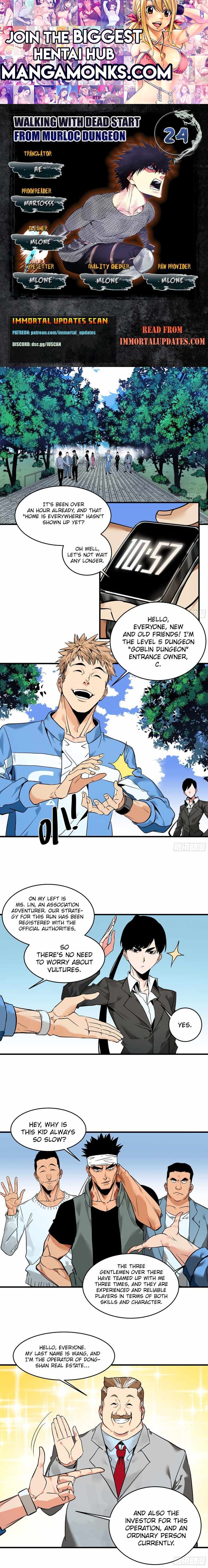 Walking with Death: Start From Murloc Dungeons chapter 24 page 1