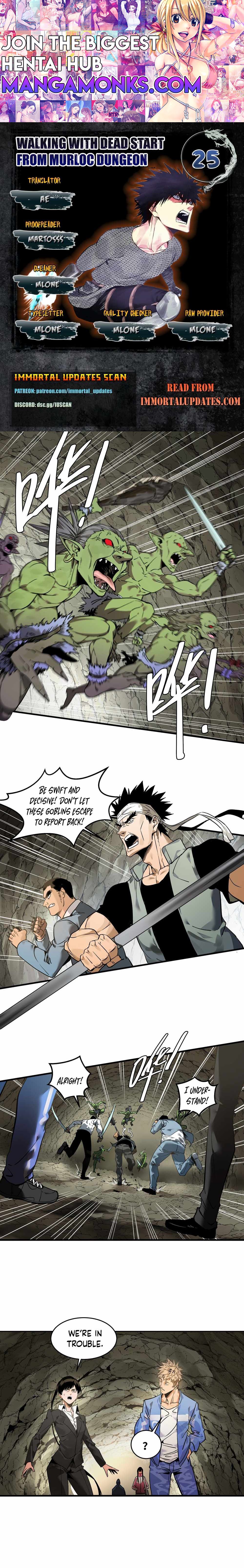 Walking with Death: Start From Murloc Dungeons chapter 25 page 1