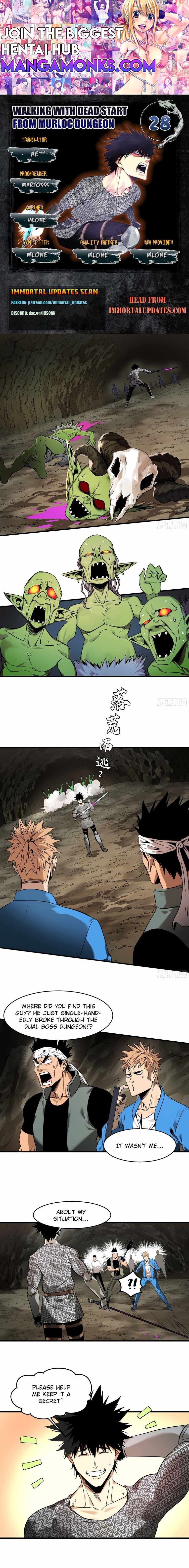 Walking with Death: Start From Murloc Dungeons chapter 28 page 1