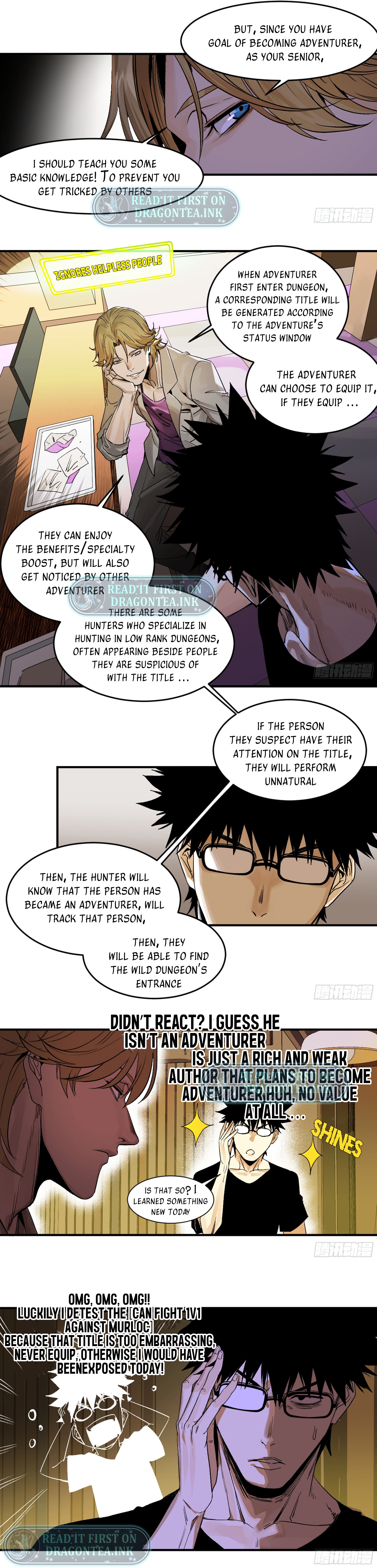 Walking with Death: Start From Murloc Dungeons chapter 3 page 7