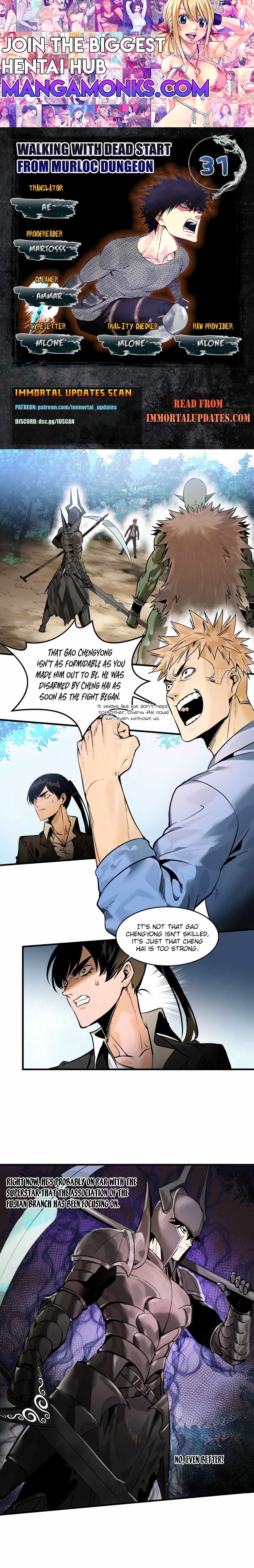 Walking with Death: Start From Murloc Dungeons chapter 31 page 1