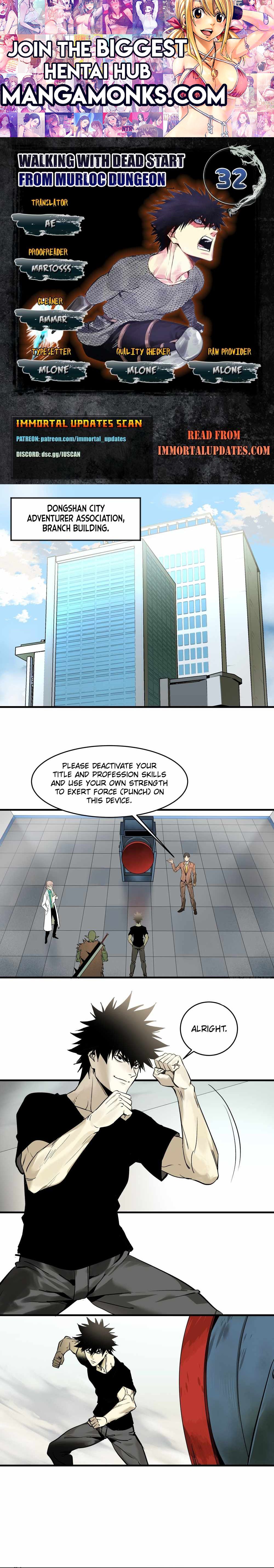 Walking with Death: Start From Murloc Dungeons chapter 32 page 1