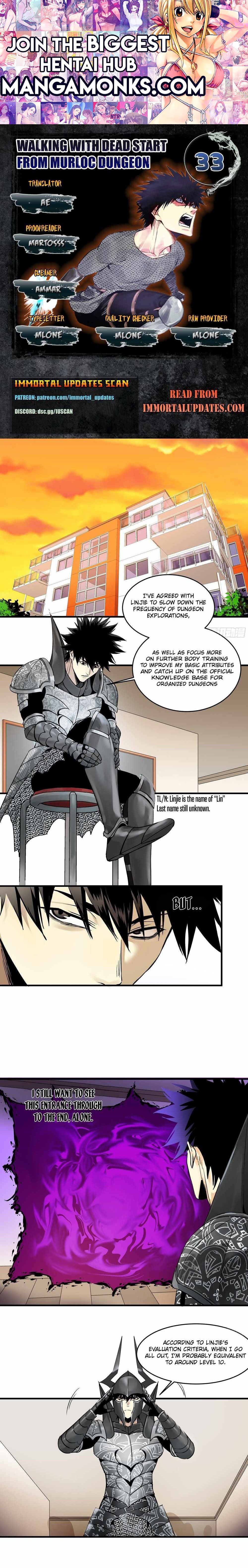 Walking with Death: Start From Murloc Dungeons chapter 33 page 1